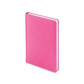 Ежедневник недатированный А5 «Velvet», розовый флуор